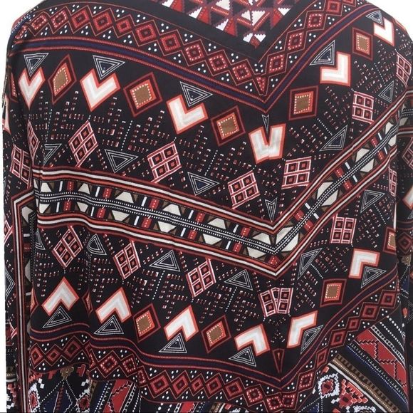 NWT Harper & Liv Marrakech Fringe Kimono. - Picture 11 of 12